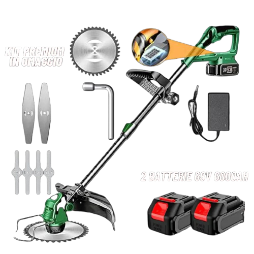 Decespugliatore Doppia Batteria
